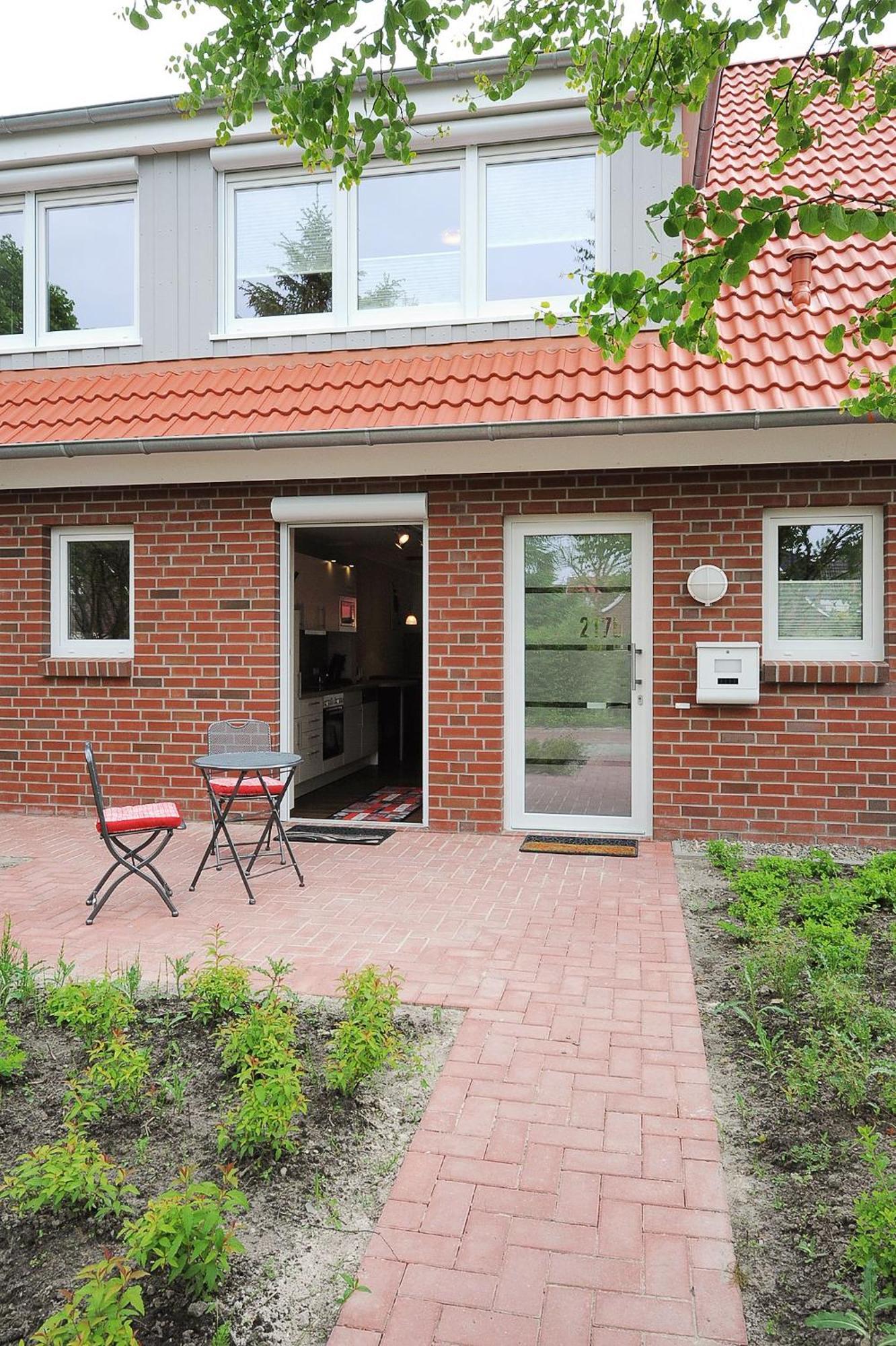 Ferienhaus Rote Bohne - Uns Huus An T Kuest Bensersiel Exterior photo